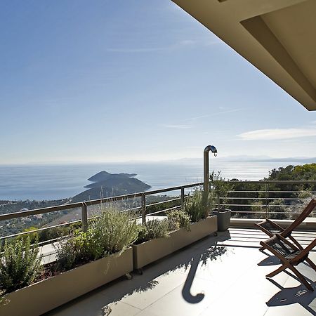 Apartamento Seaview Penthouse Schinias Maratón Exterior foto