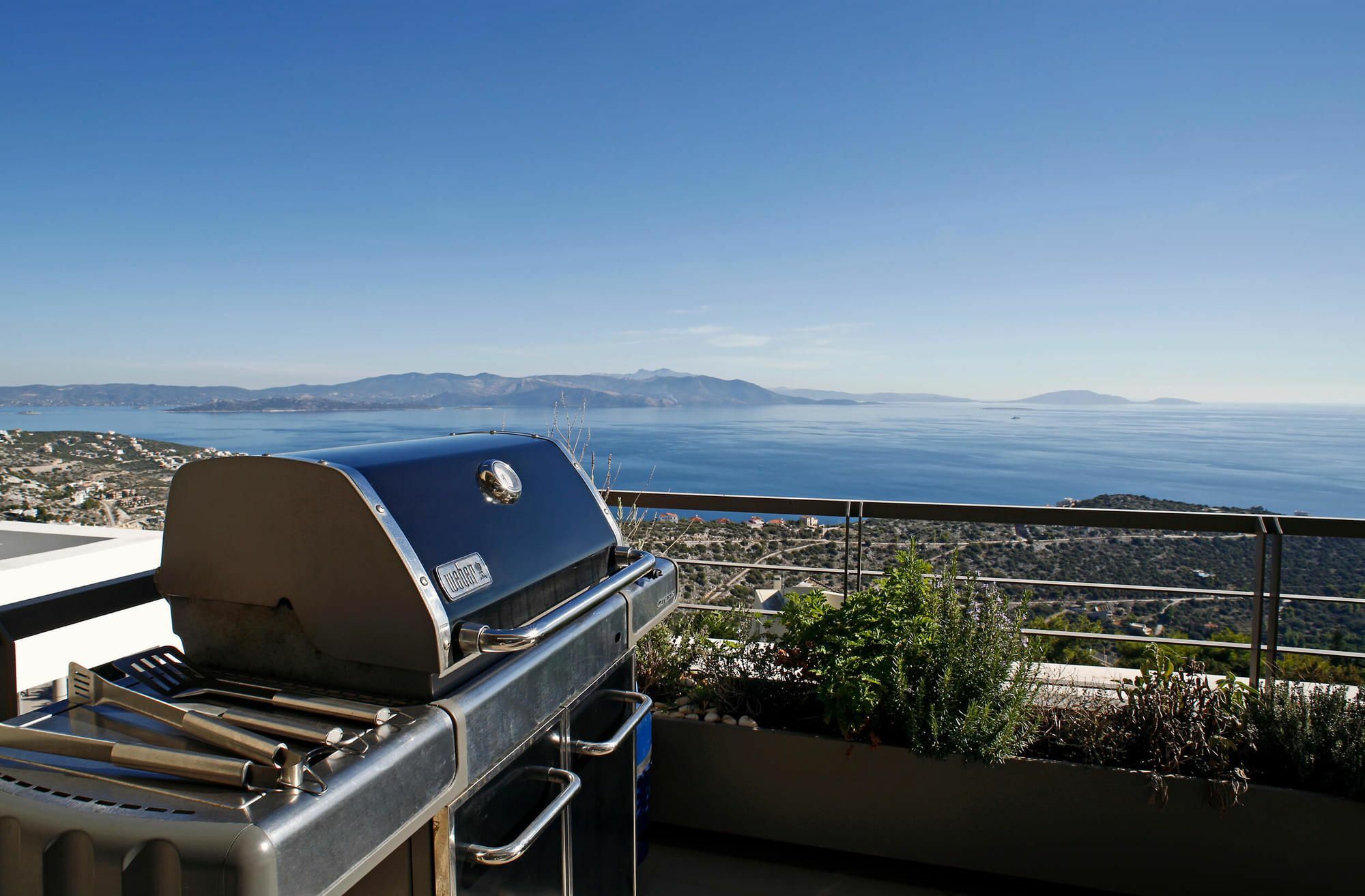 Apartamento Seaview Penthouse Schinias Maratón Exterior foto